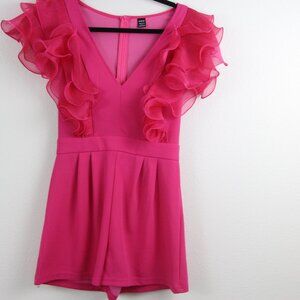 Pretty In Pink Short Jumpsuit